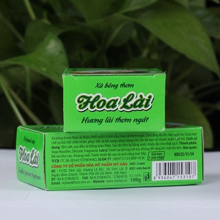 [HÀNG MỚI] Xà bông thơm Hoa Lài cục (100g), xà phòng tắm hương Hoa Lài thơm ngát