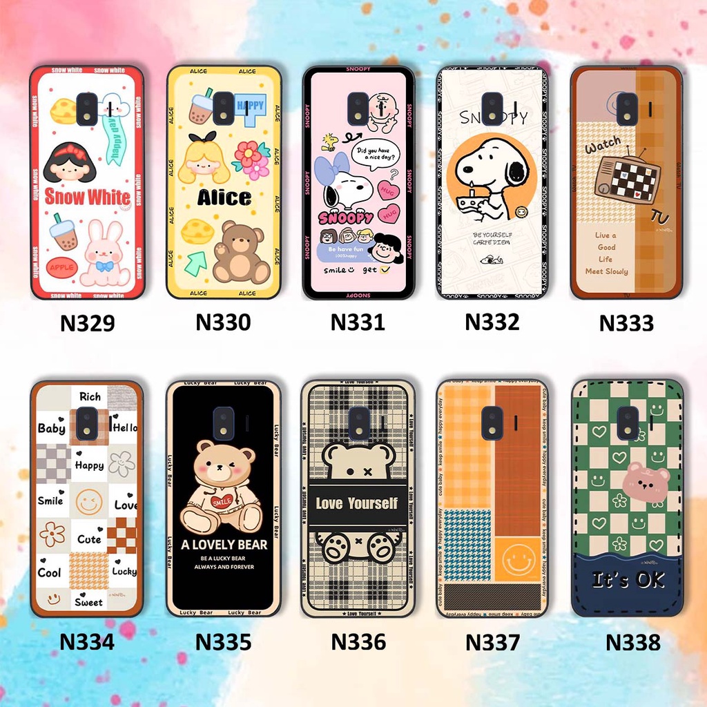 Ốp Samsung J2 Core / J4 2018 hoạ tiết cute dễ thương . Vỏ lưng SS chính hãng