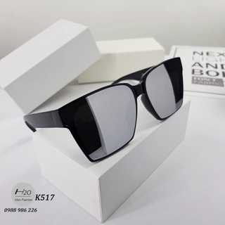 Kính nam cao cấp, kính râm nam đẹp 2021 tráng gương bạc k517 - skn01