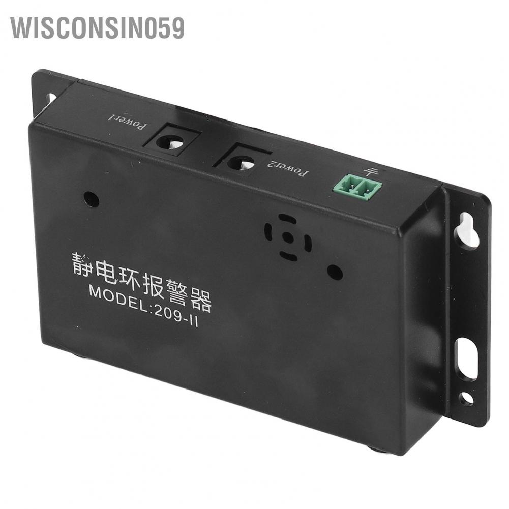 Wisconsin059 Wrist Strap Tester Microcomputer Chip Electronic Monitoring for Circuit US Plug 100-240V