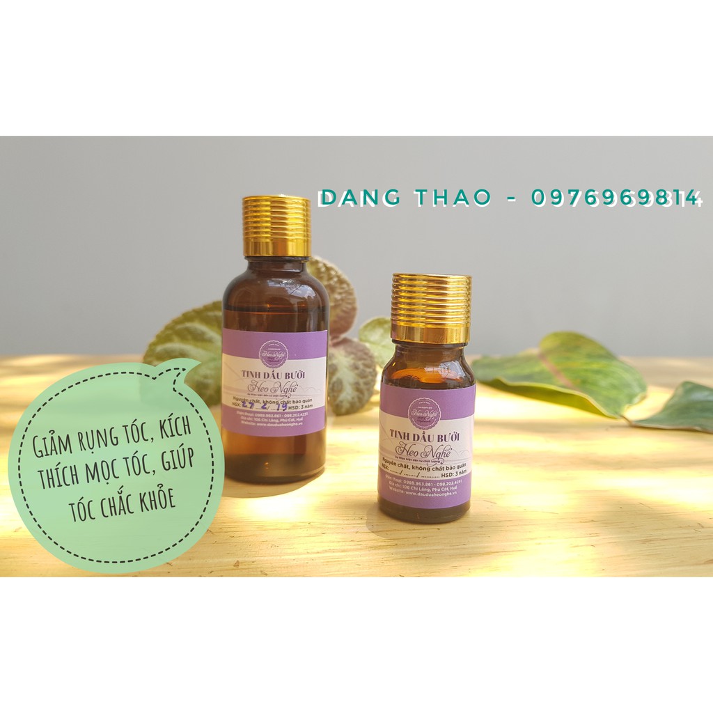TINH DẦU BƯỞI HEO NGHÉ 30ml