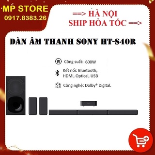 Dàn âm thanh Sony HT-S40R 5.1Ch - Công suất 600W, Hàng chính hãng