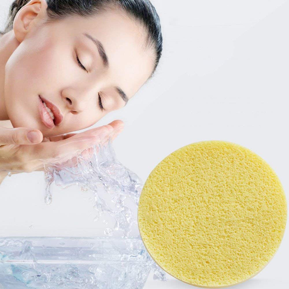 Set 12 Mút Rửa Mặt Siêu Mềm Dạng Nén Tẩy Tế Bào Chết Làm Sạch Da