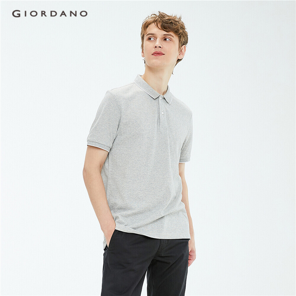 Áo thun GIORDANO 13011022 polo tay ngắn dành cho nam