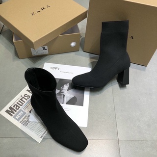 (Boot) Bốt Len Nữ Zara thấp cổ( ảnh thật ở cuối)