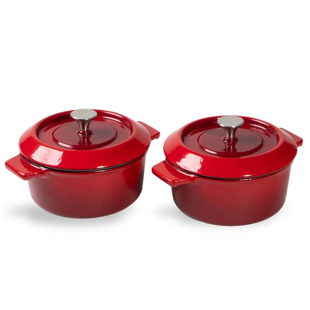 Set 2 Nồi tròn Woll Iron Casserole mini 10 cm