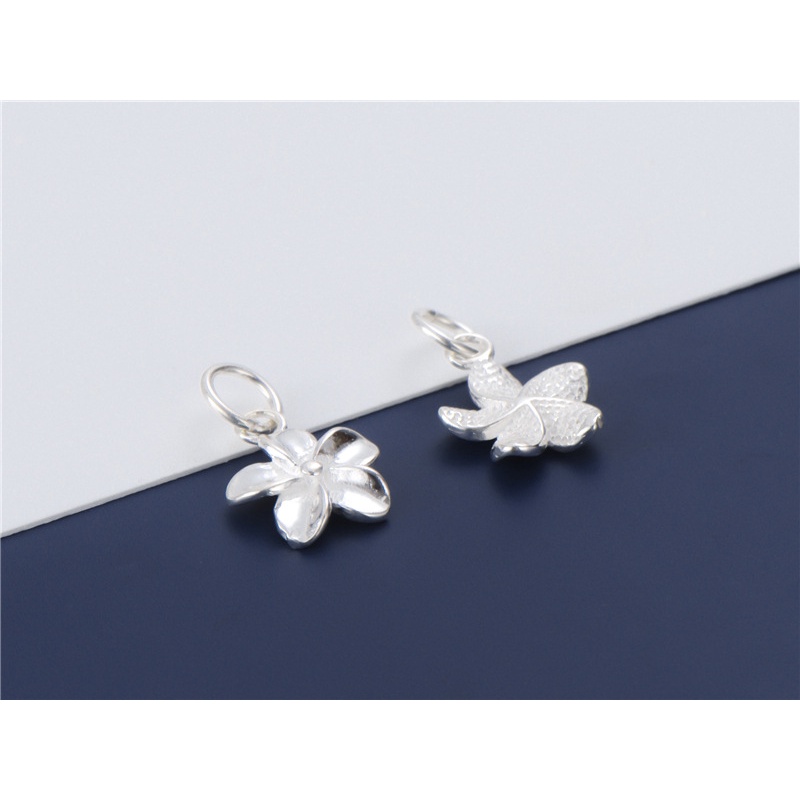 Mặt Dây Chuyền Bạc S925 Hình Hoa Xinh Xắn