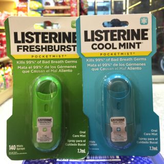 Xịt thơm miệng Listerine Mỹ