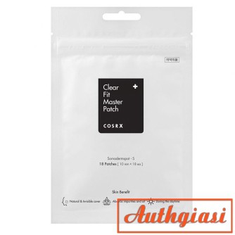 Miếng dán mụn Cosrx Ance Pimple đỏ giảm mụn sưng bọc / Clear Fit Master Patch đen che mụn cực tốt