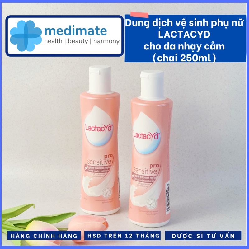 Dung dịch vệ sinh phụ nữ LACTACYD các loại (chai 250ml)