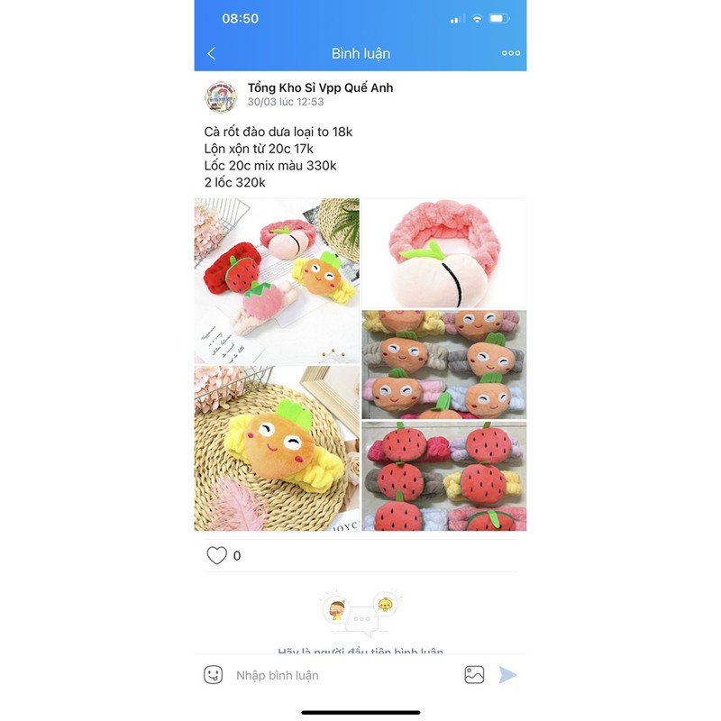 BĂNG ĐÔ TRÁI CÂY - BẢN TO- NHIỀU MẪU