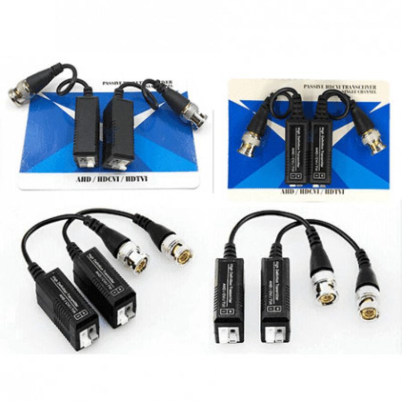 BALUN--dùng cáp mạng đi camera-1 bộ 2 cái