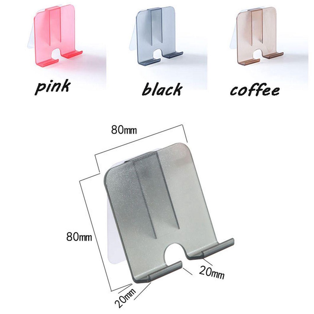 Giá Đỡ Sạc Điện Thoại PP Gắn Tường Tiết Kiệm Không Gian Màu Trơn