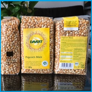 Ngô nổ bỏng hữu cơ Davert 500g