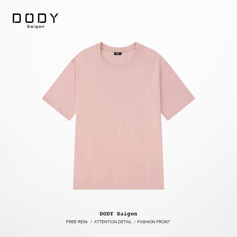 Áo thun trơn Unisex Nam Nữ - Áo phông ngắn tay nam nữ tay lỡ form rộng oversize nhiều màu [DODY Saigon / Áo thun trơn] | BigBuy360 - bigbuy360.vn