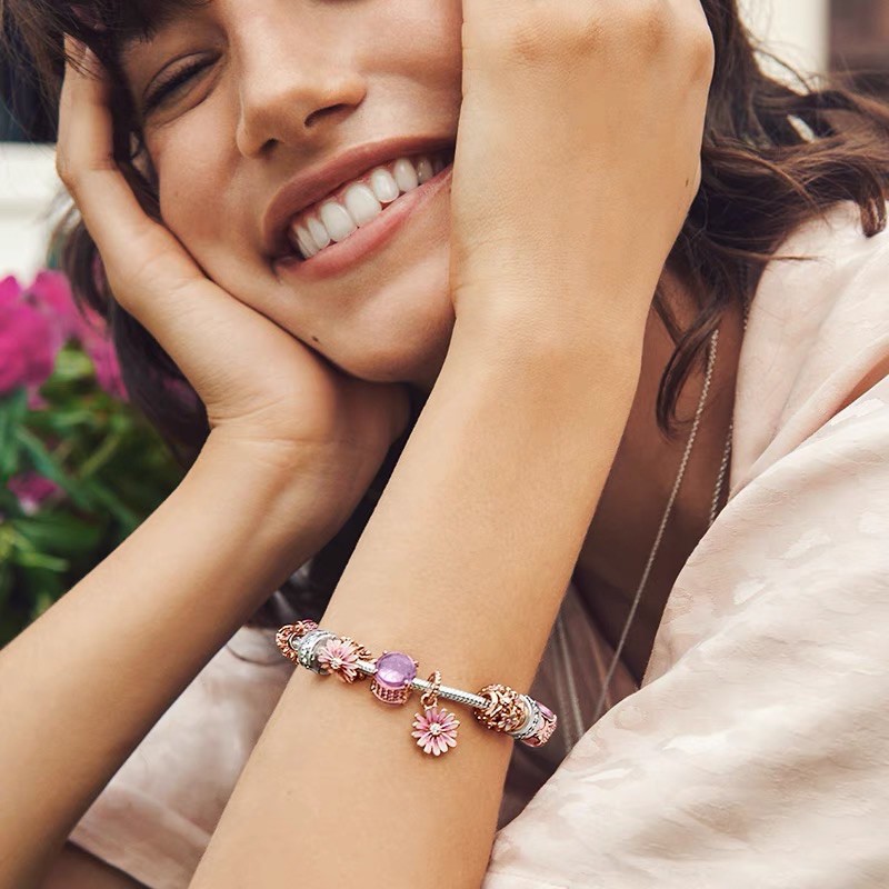 charm pan treo quả châu mẫu hè 2021 bạc s925