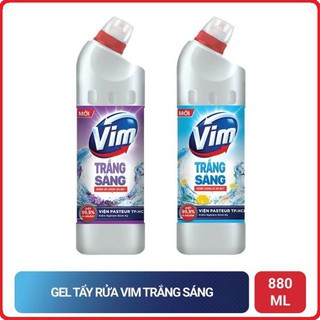 Gel tẩy rửa vim trắng sáng 880ml