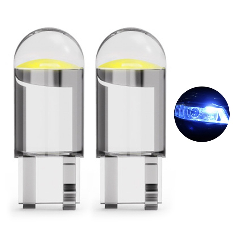 Set 2 đèn LED T10 W5W COB gắn biển số xe hơi tiện dụng