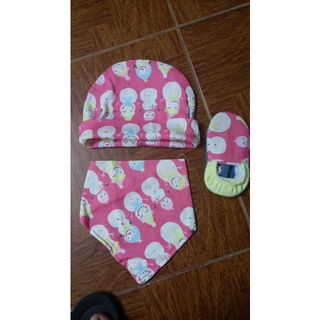set 3 mũ yếm giày