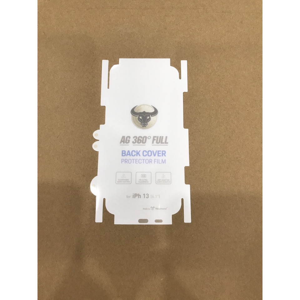 Miếng dán PPF mặt sau dành cho iPhone full dòng từ 7G/8G đến 13 Promax, siêu bền, siêu mịn