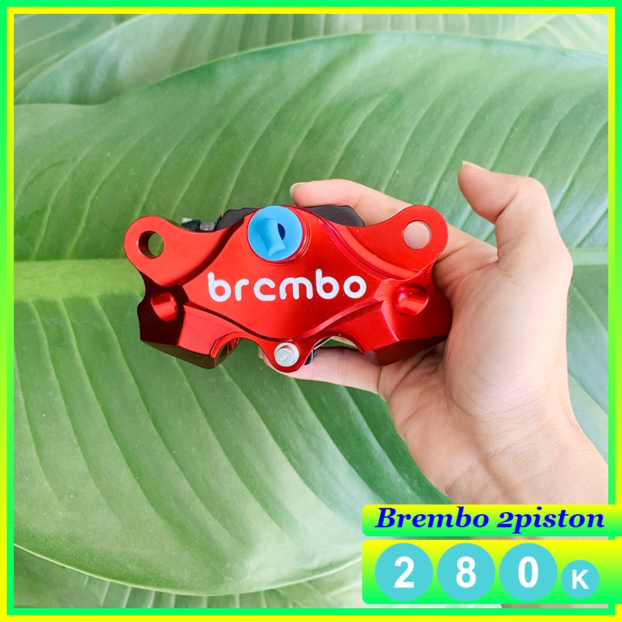 Heo TRƯỚC BRCMBE 2PIS đối xứng GẮN ĐĨA ZIN KÈM PÁT các dòng xe AB2010, AB2013-20, Click, Mio, Luvias, Xìpo, Nouvo, Sonic