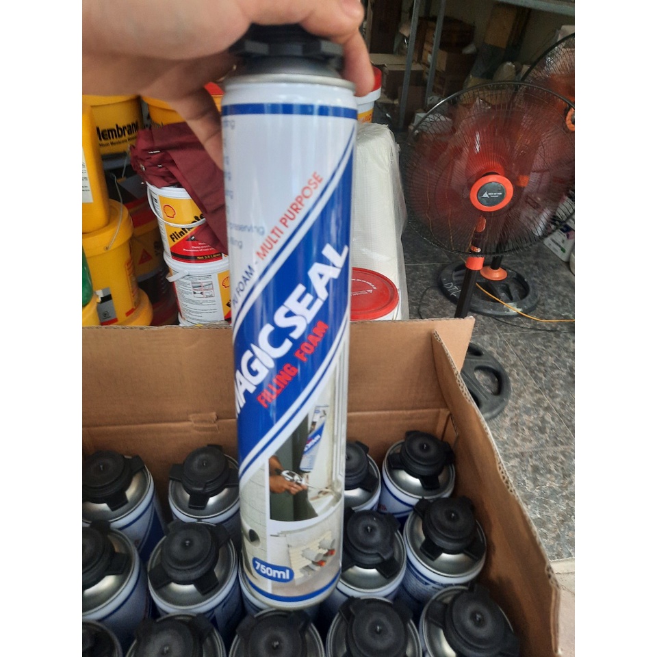 KEO BỌT NỞ TRANG TRÍ VIỀN GƯƠNG CHAI 750ML CÓ VÒI ĐI KÈM