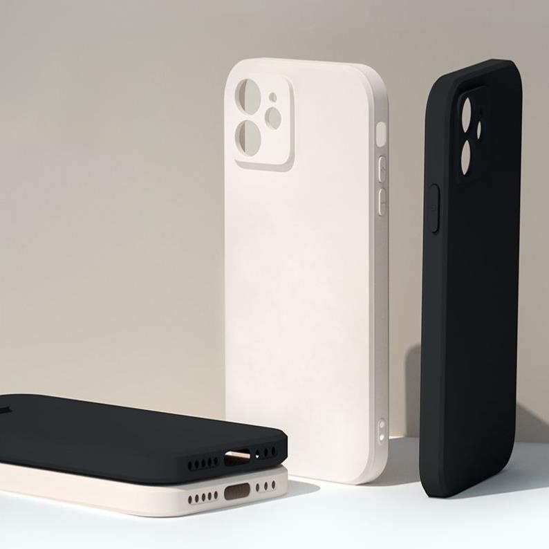 Ốp lưng iphone trơn dẻo dành cho ip xsmax 6 plus 7 plus 8 plus 12 11 promax 12pro 13promax trong