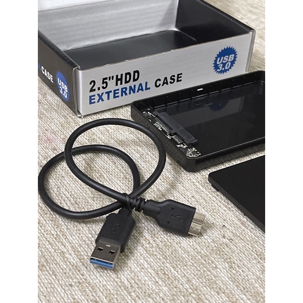Box di động cho ổ cứng laptop ssd chuẩn usb 3.0 new