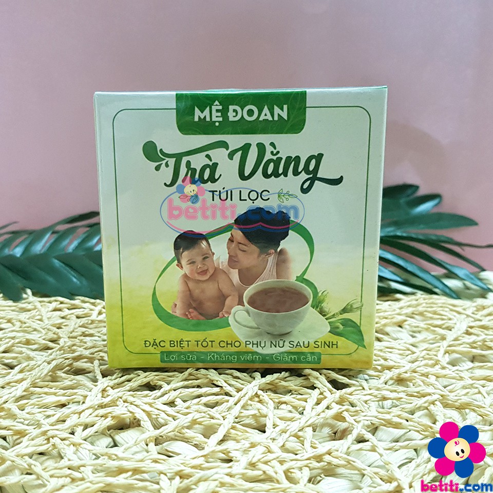 [BAO BÌ MỚI] Trà Vằng Túi Lọc - Mệ Đoan (30 túi lọc x 5g)