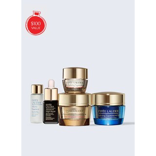 Set dưỡng da Estee Lauder Glow Non-Stop 24/7 Radiant Skin Essentials