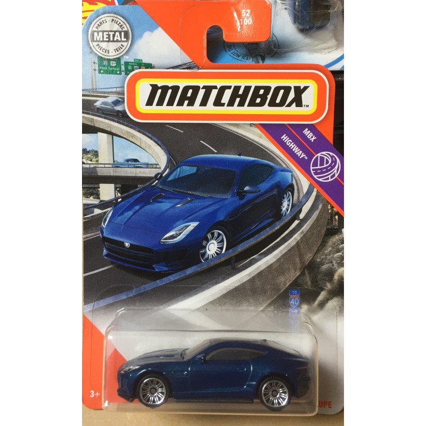 Xe mô hình Matchbox 2015 Jaguar F-Type Coupe