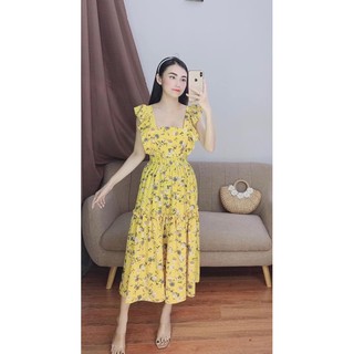 ĐẦM MAXI TAY CÁNH TIÊN