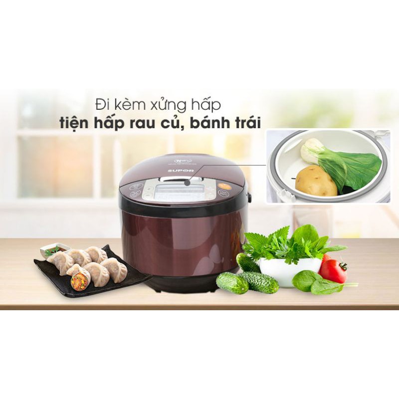 Nồi cơm điện tử Supor 1.8 lít 50FC533VN-75 | Hàng trưng bày