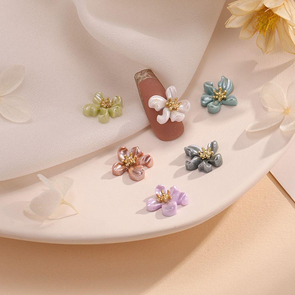 Set 5 Phụ Kiện Trang Trí Móng Tay 3D Thanh Lịch|Phụ Kiện Làm Móng Nghệ Thuật