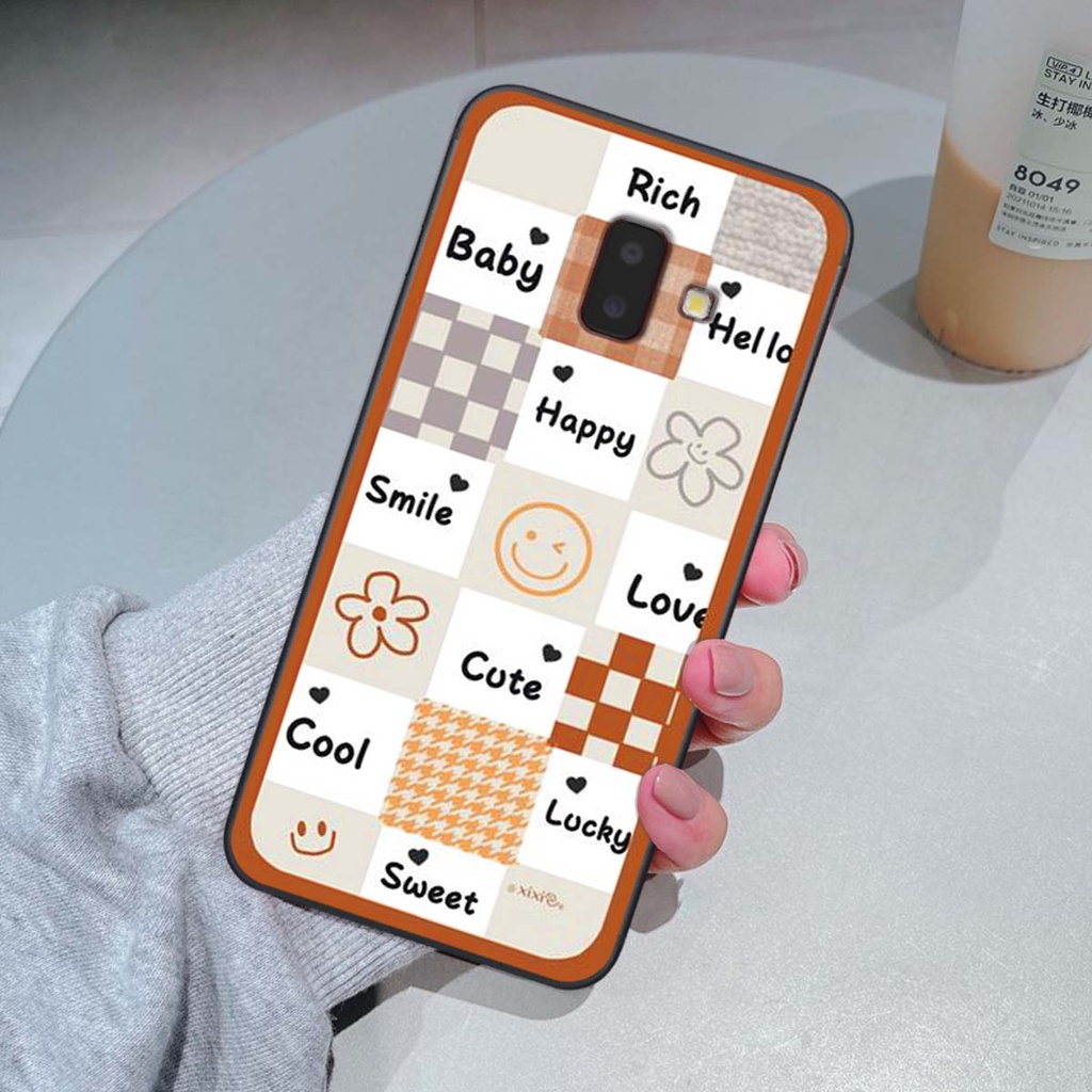 Ốp Samsung J6 / J6 Plus hoạ tiết cute dễ thương . Vỏ lưng SS chính hãng
