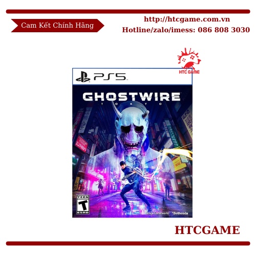 Đĩa game Ghostwire: Tokyo dành cho PS5