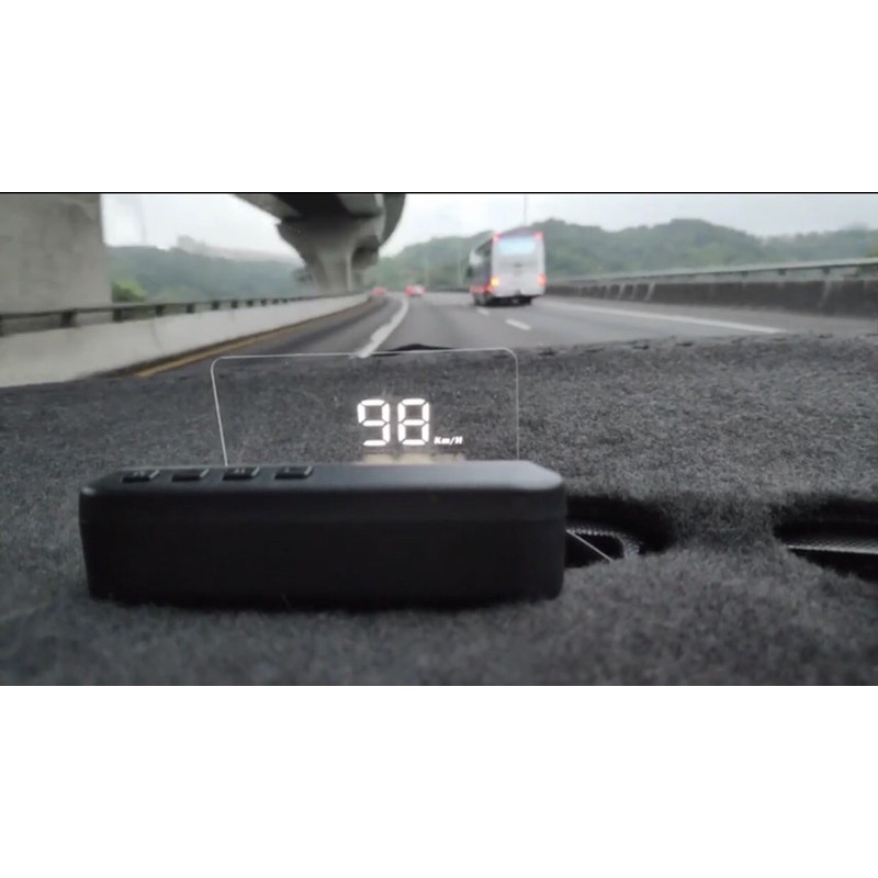 Thiết Bị HUD C100 Hiển thị tốc độ lên kính công nghệ HIPAPHITLAY