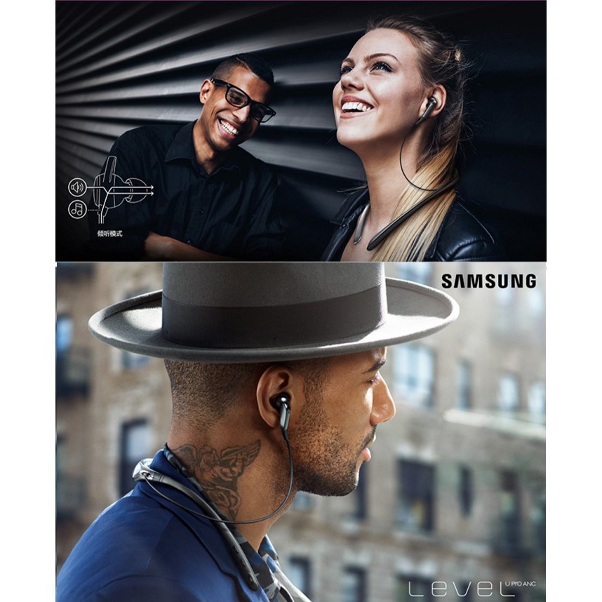 Tai Nghe Nhét Tai Không Dây 100% Chính Hãng SAMSUNG Level U Bluetooth 4.1 Chống Ồn Cho Android iOS