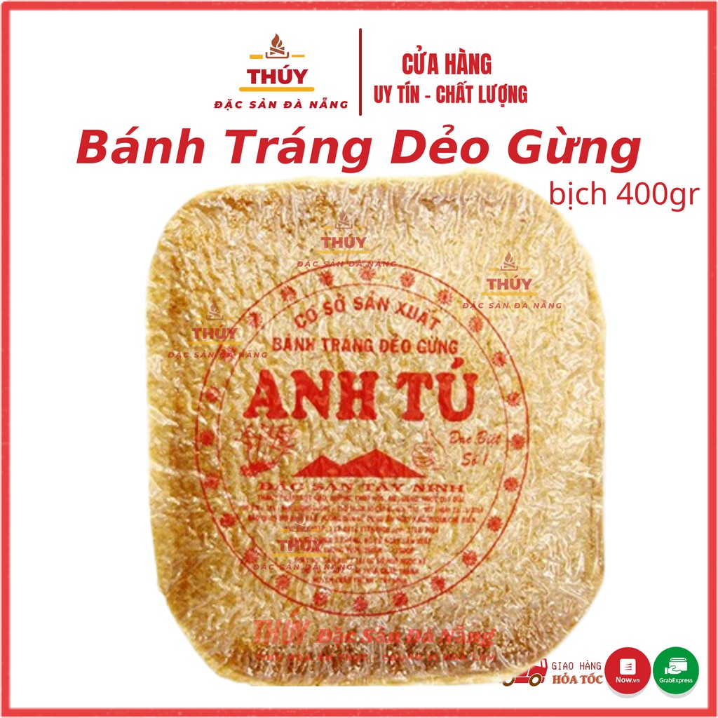 Bánh tráng dẻo gừng sữa mè Anh Tú 400gr ngon .link sp cũ  bán 450 bánh bị xoá khách đặt link mới giúp em nhé.