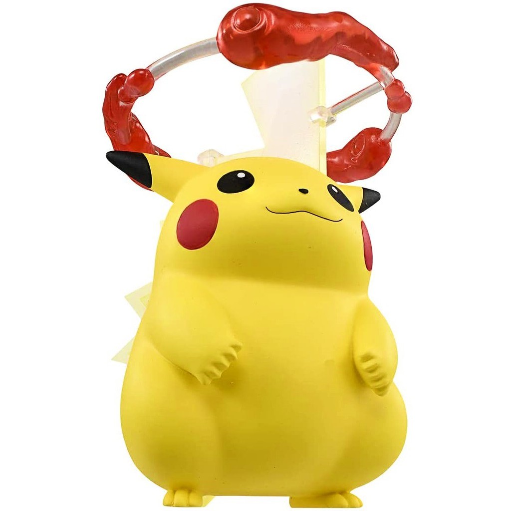 Mô hình chú chuột điện khổng lồ Pikachu GMAX dễ thương #10 Hyper Size của Takara TOMY Nhật Bản - Shop PokeCorner