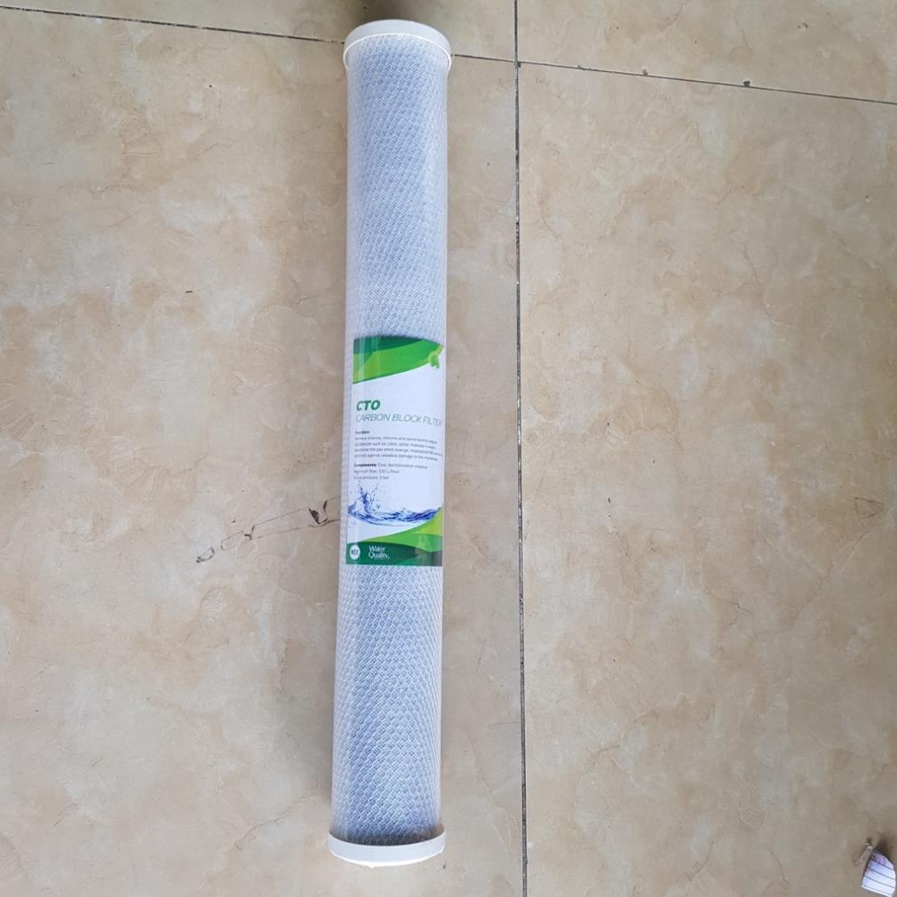 Lõi lọc than nén số 3 CTO 20 inch lọc nước