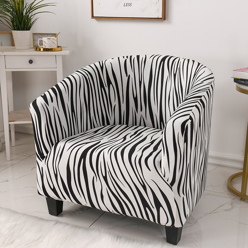 Bọc Ghế Sofa 1 Chỗ Ghế sofa đơn phong cách châu Âu Bọc ghế sofa đàn hồi bao gồm tất cả các loại vải bọc ghế sofa hình bán nguyệt nhỏ