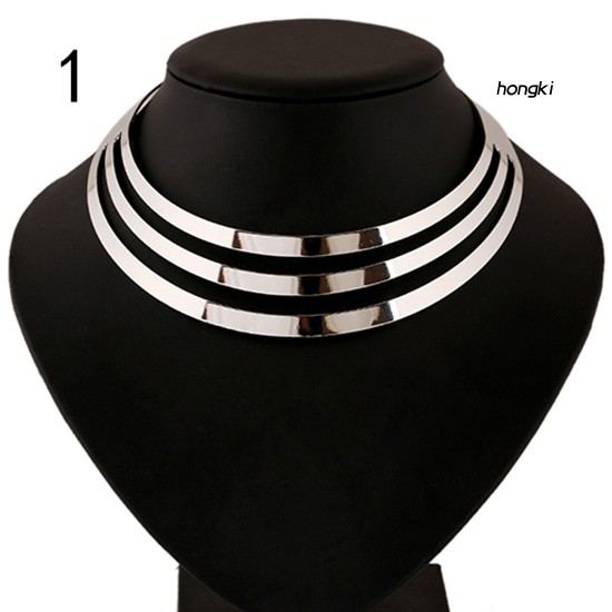 vòng cổ Hợp Kim 3 Lớp Thời Trang Cho Nữ