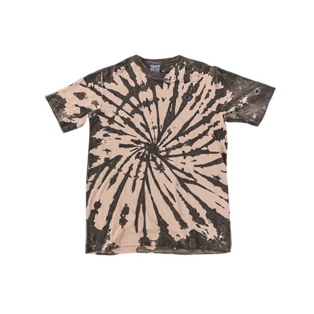 Champion small logo tie dye waxed