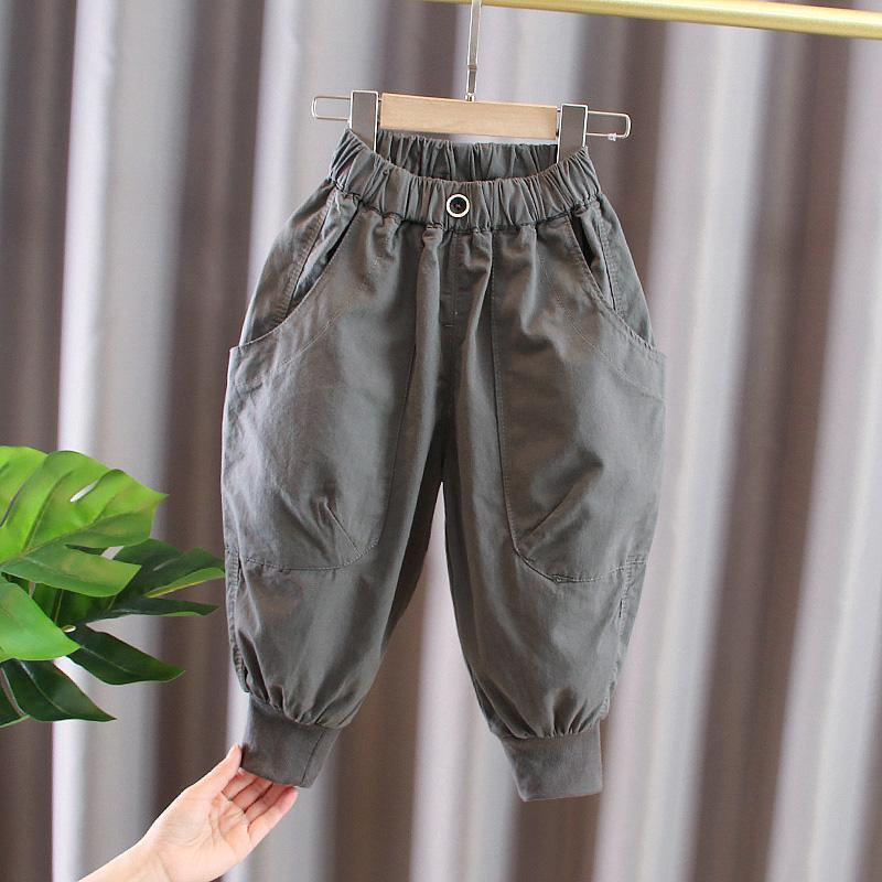 Quần Yếm Cotton Ống Rộng Thiết Kế Mới 2022 Cho Bé Trai