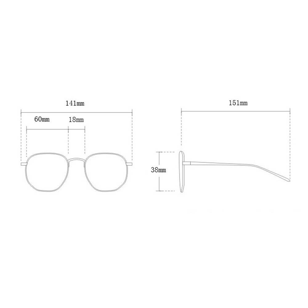 Kính Mát Gọng Chữ Nhật Thời Trang Dành Cho Nam|Kính Mát Gọng Vuông Nhỏ Màu Sắc Đa Dạng Phong Cách Hàn Quốc