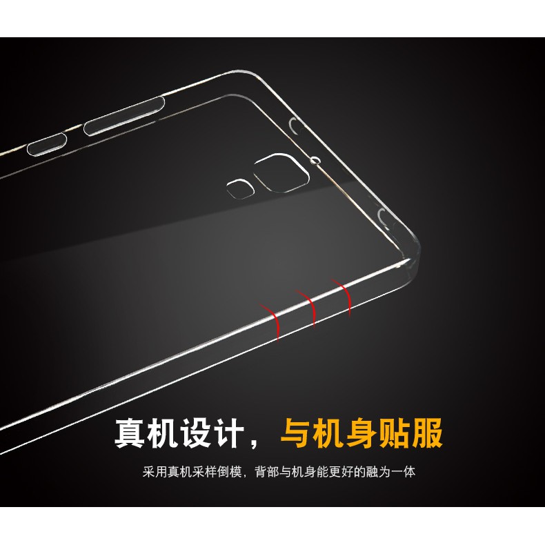 Ốp Lưng Silicon Trong Suốt Cho Xiaomi Mi 4