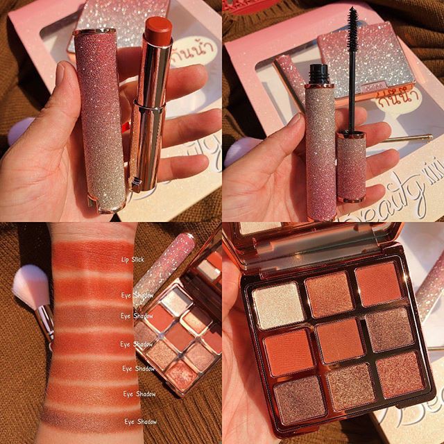 Sét trang điểm XiXI 3 món bảng mắt, son, mascara