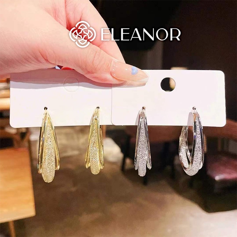 Bông tai nữ đính đá Eleanor Accessories phụ kiện trang sức sang chảnh