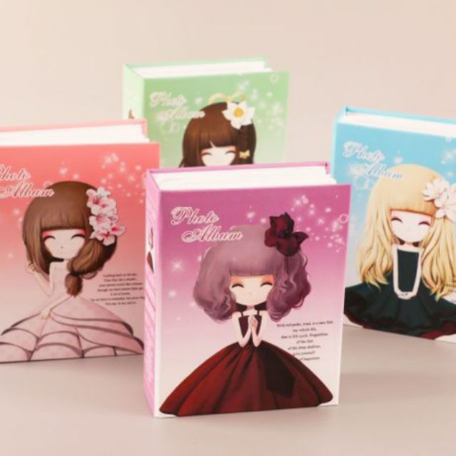 Album ảnh 9x12 đựng 200 ảnh nhiều mẫu bìa cute sẵn hàng tại Tú Vy Studio